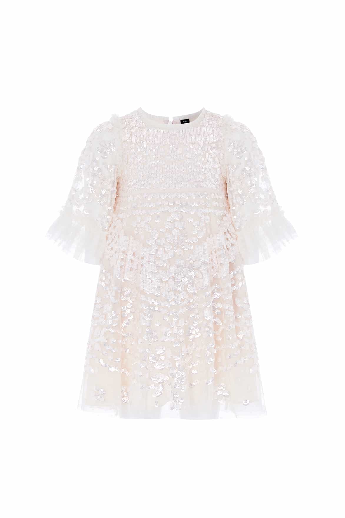 Anais Sequin Kids Dress - Image 2