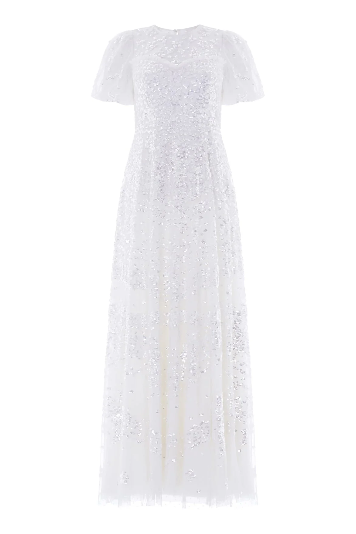 Anais Sequin Short Sleeve Gown - Image 2
