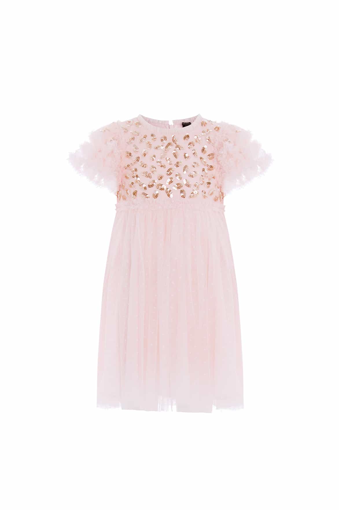 Autumn Leaves Bodice Kids Dress - Image 2