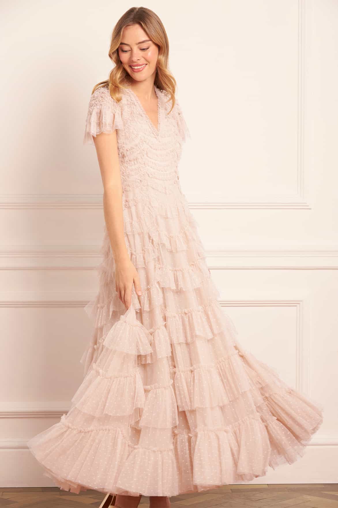 Aviana V-Neck Gown