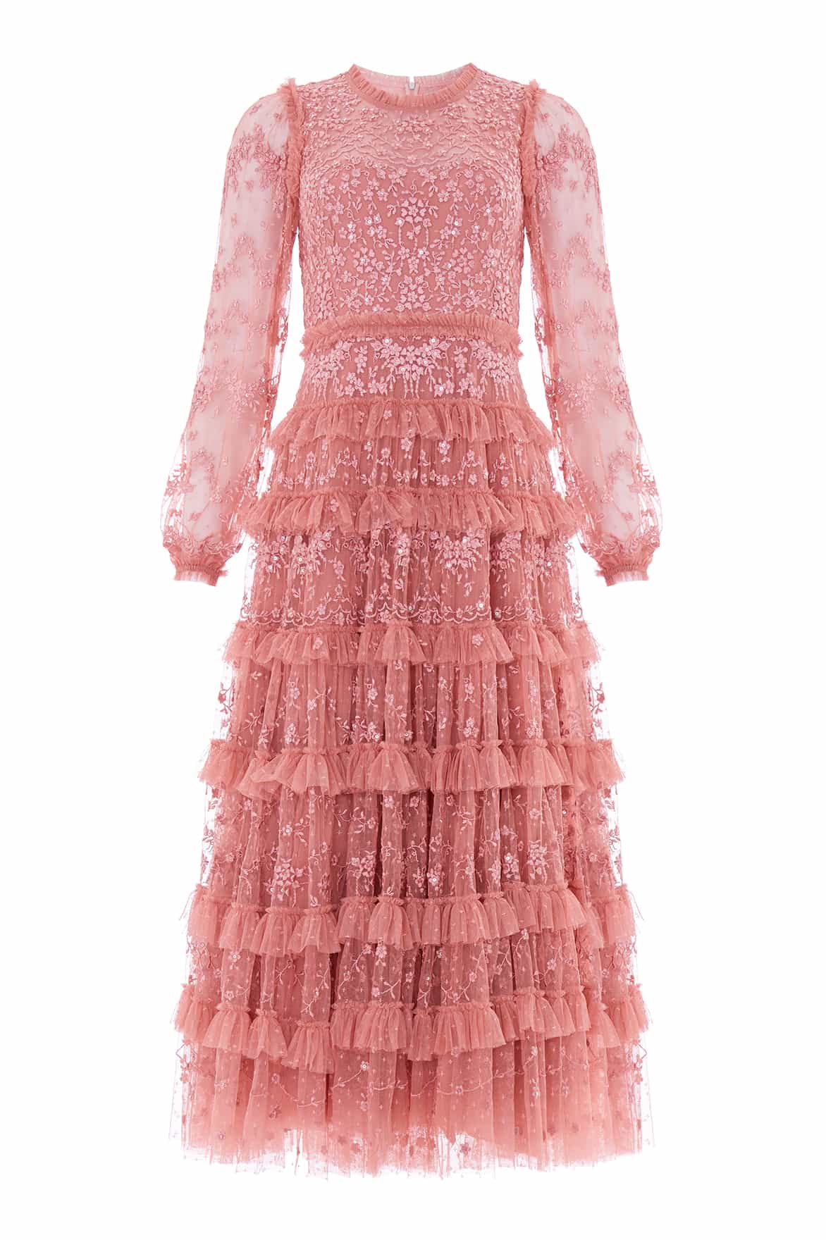 Blossom Lace Ankle Gown - Image 2
