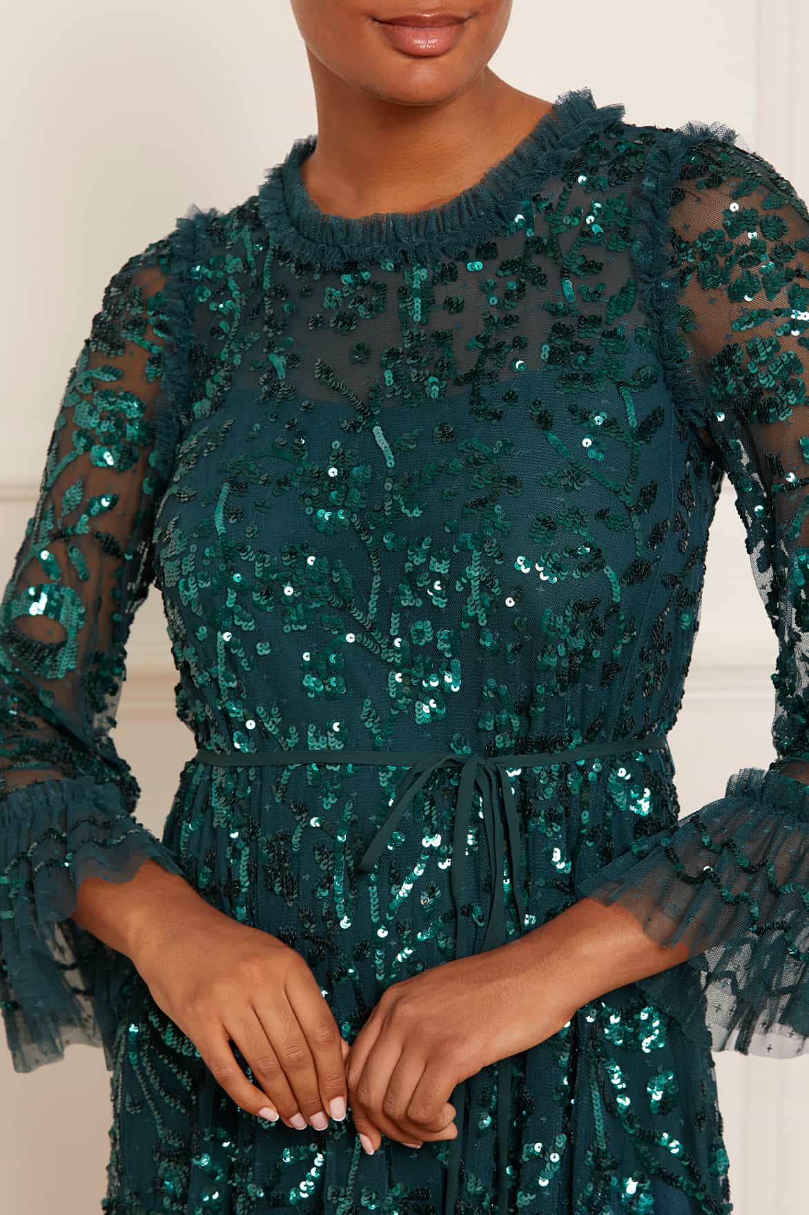 Celia Long Sleeve Mini Dress - Image 3