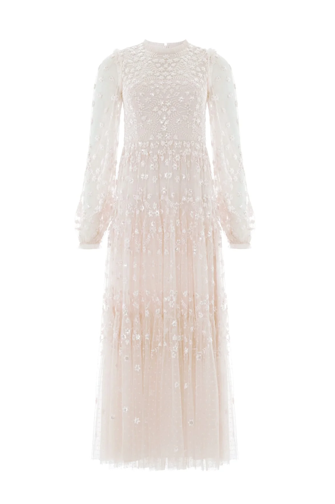 Clover Long Sleeve Ankle Gown - Image 2