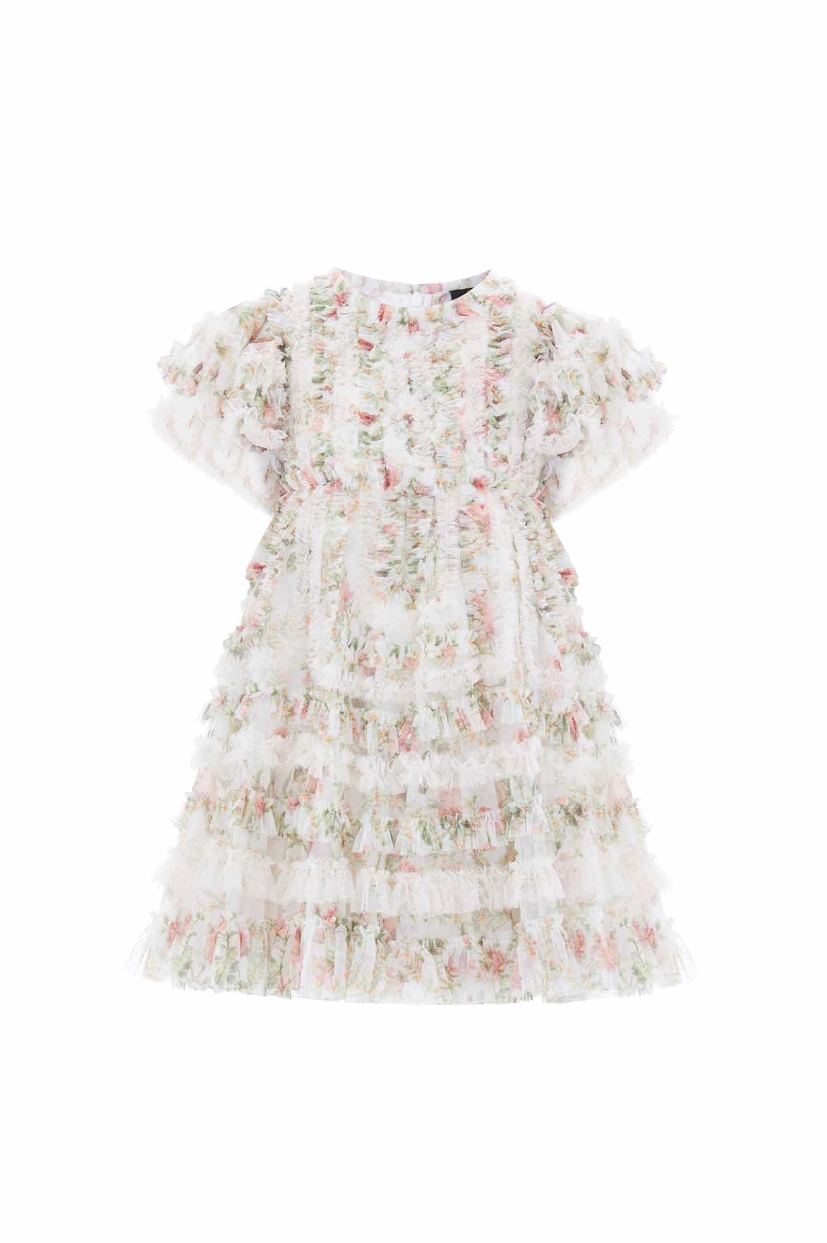 Colette's La Vie En Rose Short Sleeve Kids Dress - Image 2