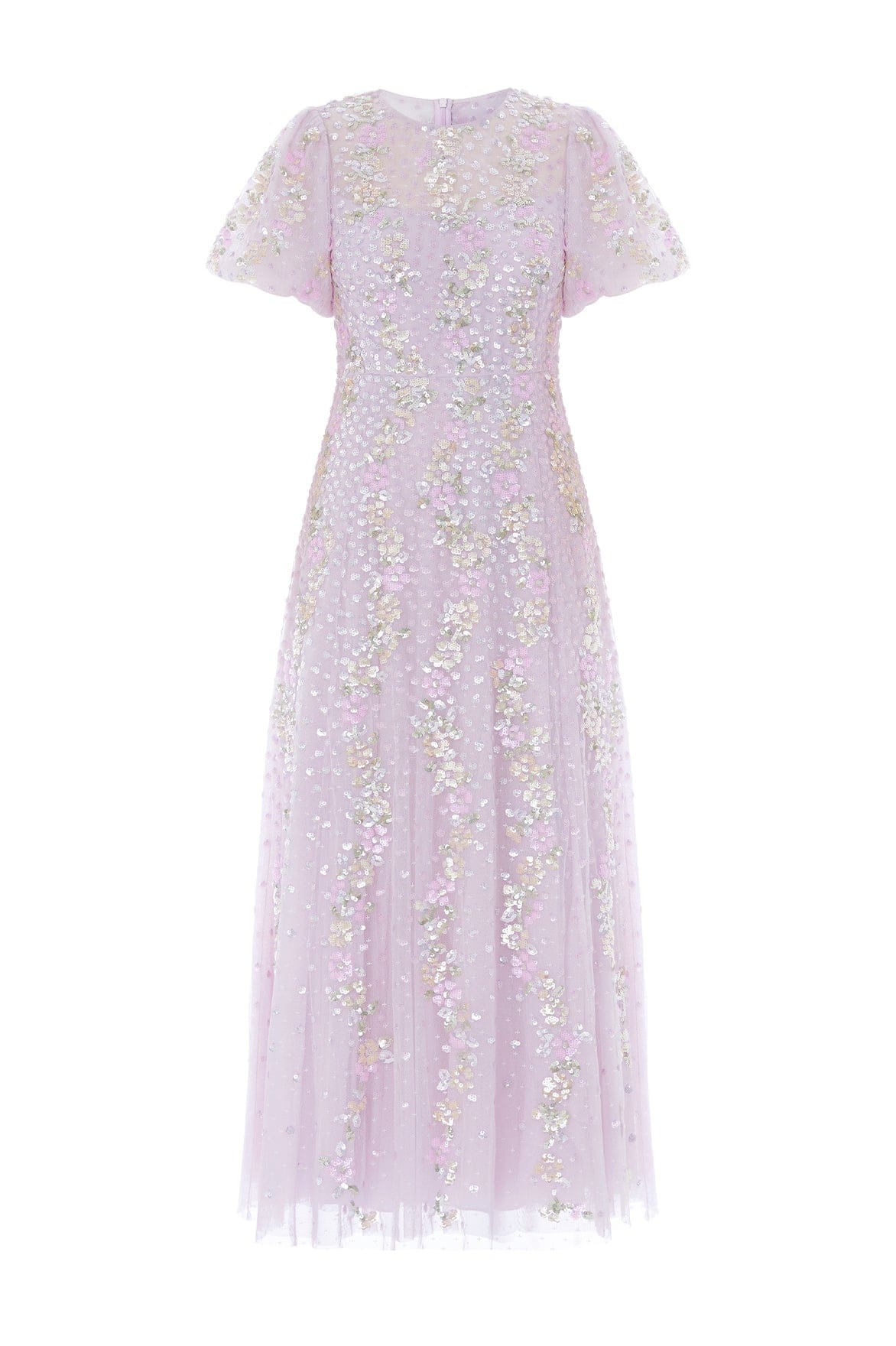 Confetti Round Neck Ankle Gown - Image 6