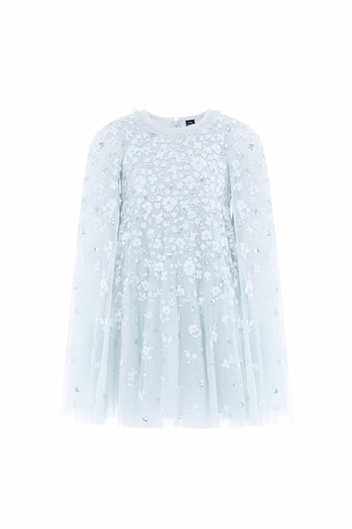 Dahlia Clover Cape Kids Dress - Image 2