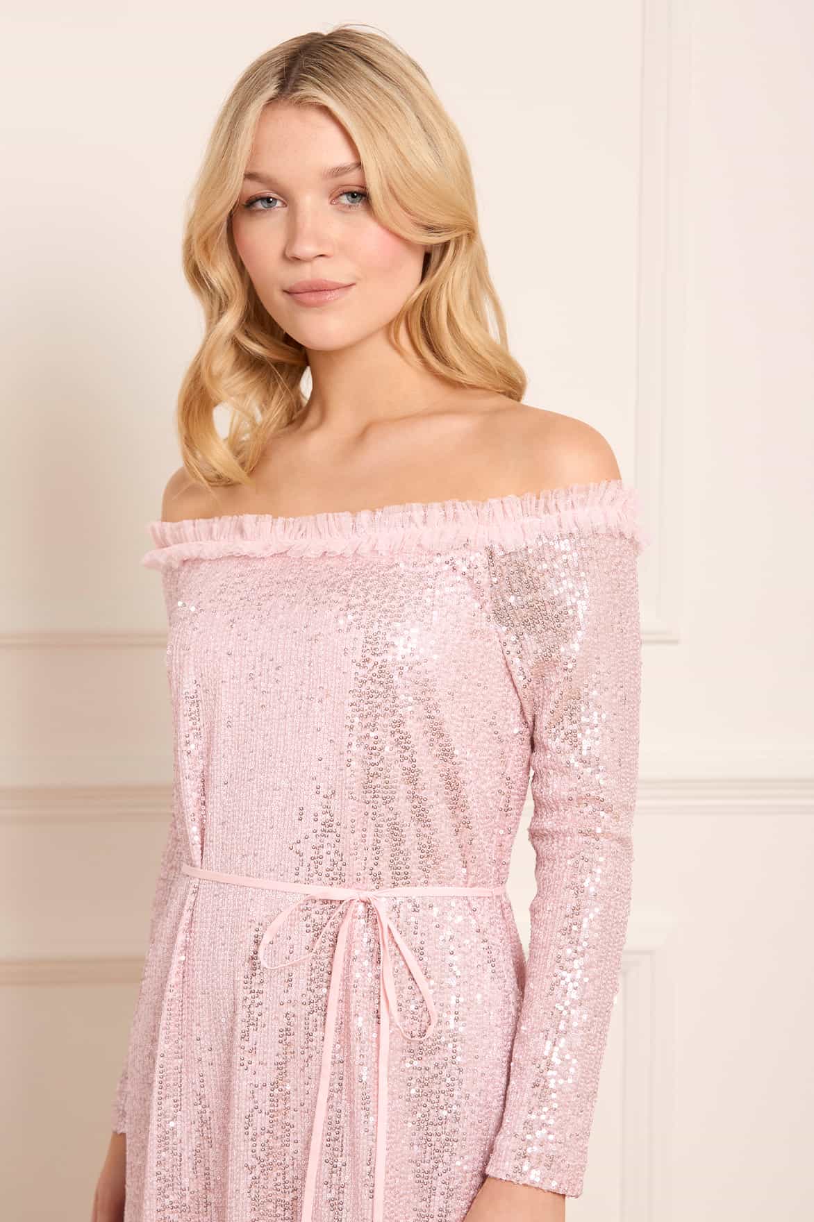 Esme Off-Shoulder Ballerina Dress - Image 4