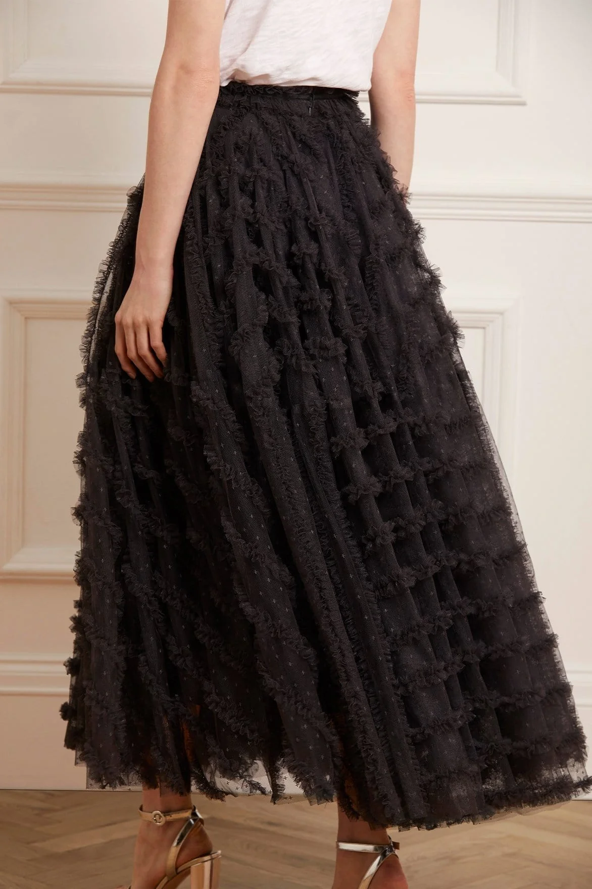 Florence Ruffle Ankle Skirt - Image 5