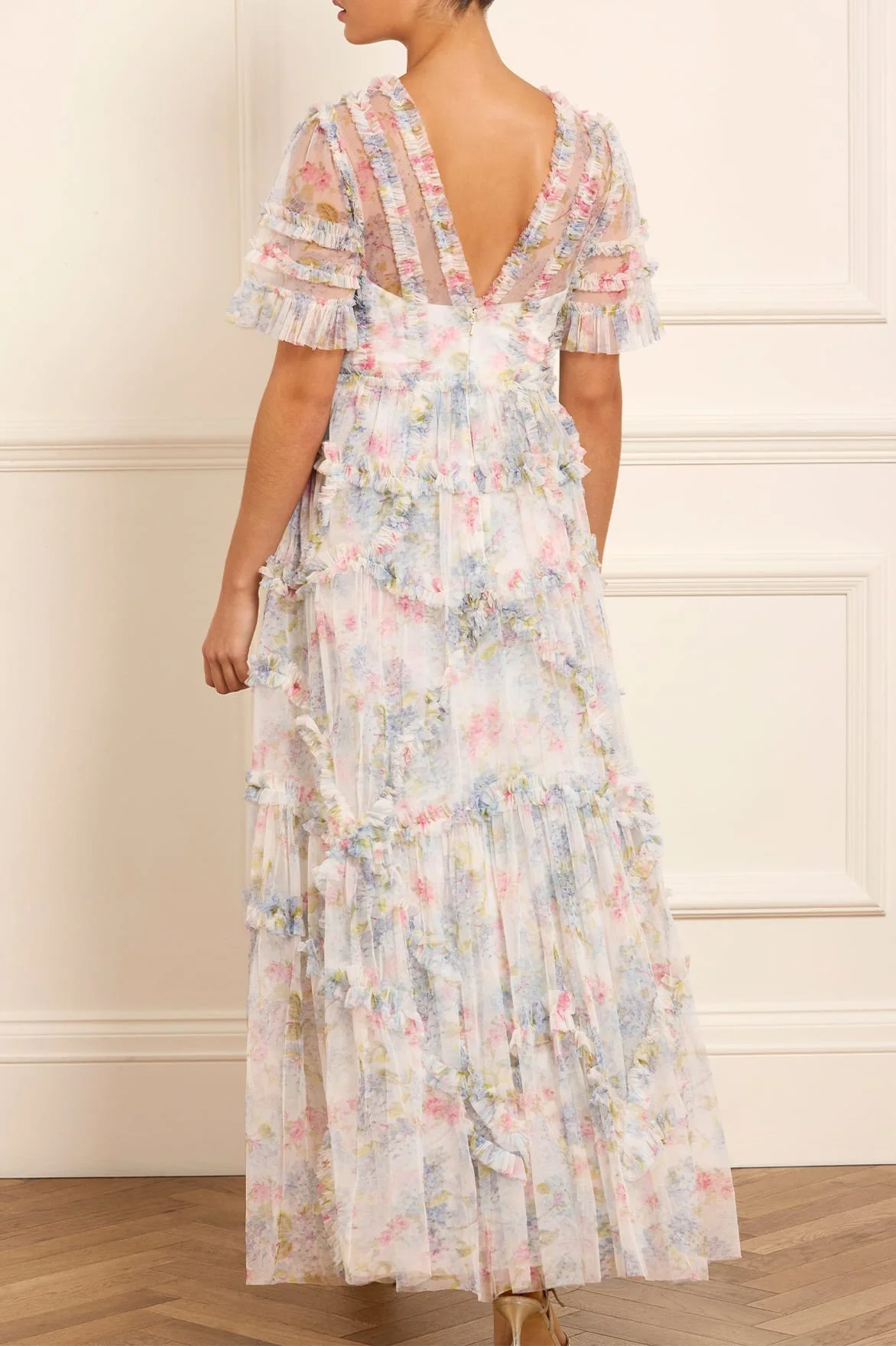 Hydrangea Ruffle Gown - Image 4