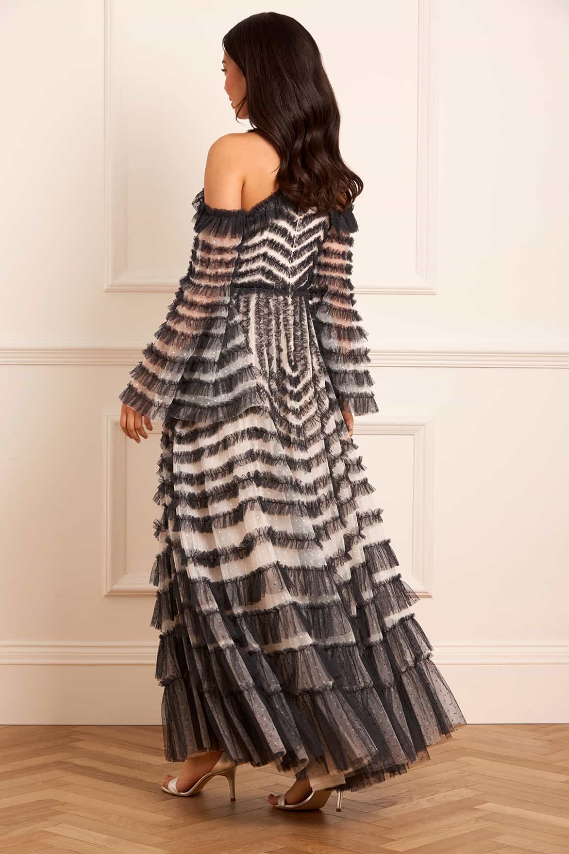 La Vie En Rose Off-Shoulder Gown - Image 5