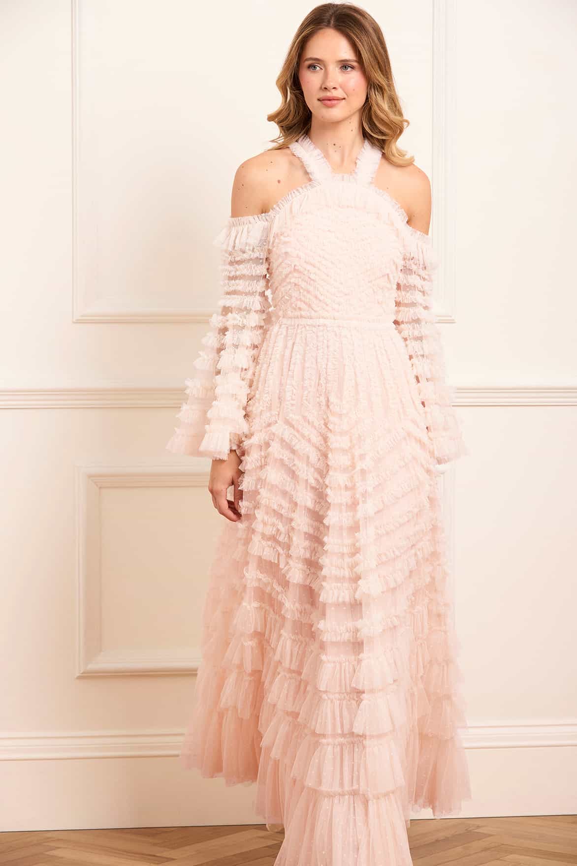 La Vie En Rose Off-Shoulder Gown - Image 2
