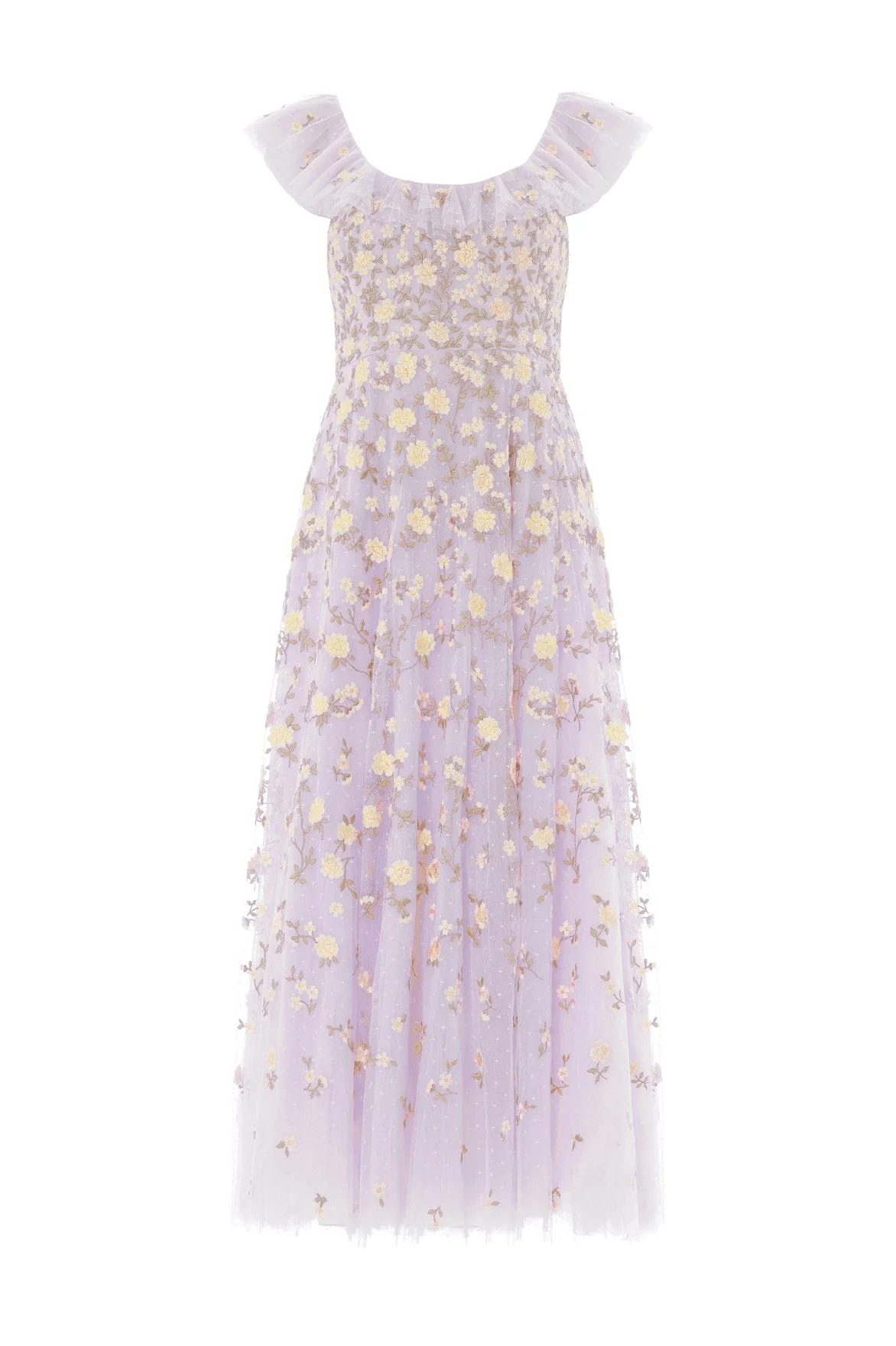Lea Ditsy Ankle Gown - Image 2