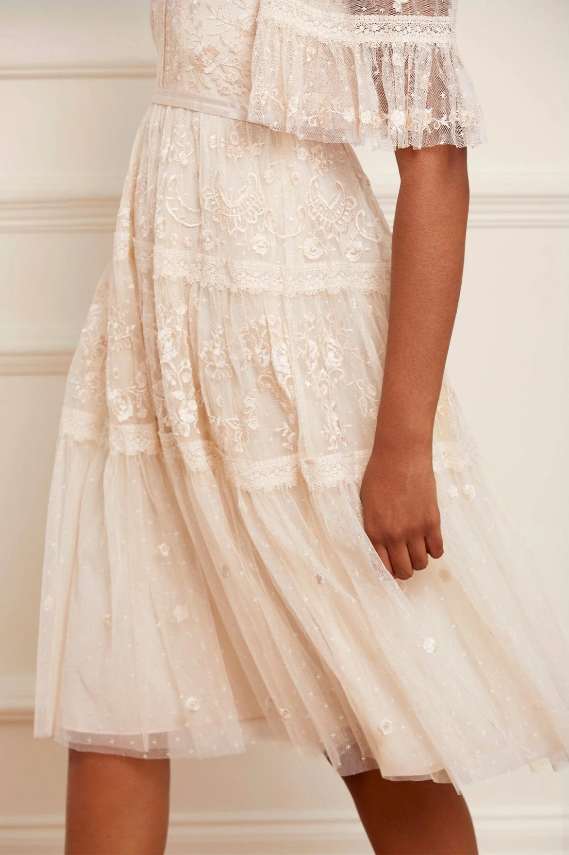 Lottie Lace Midi Dress - Image 4
