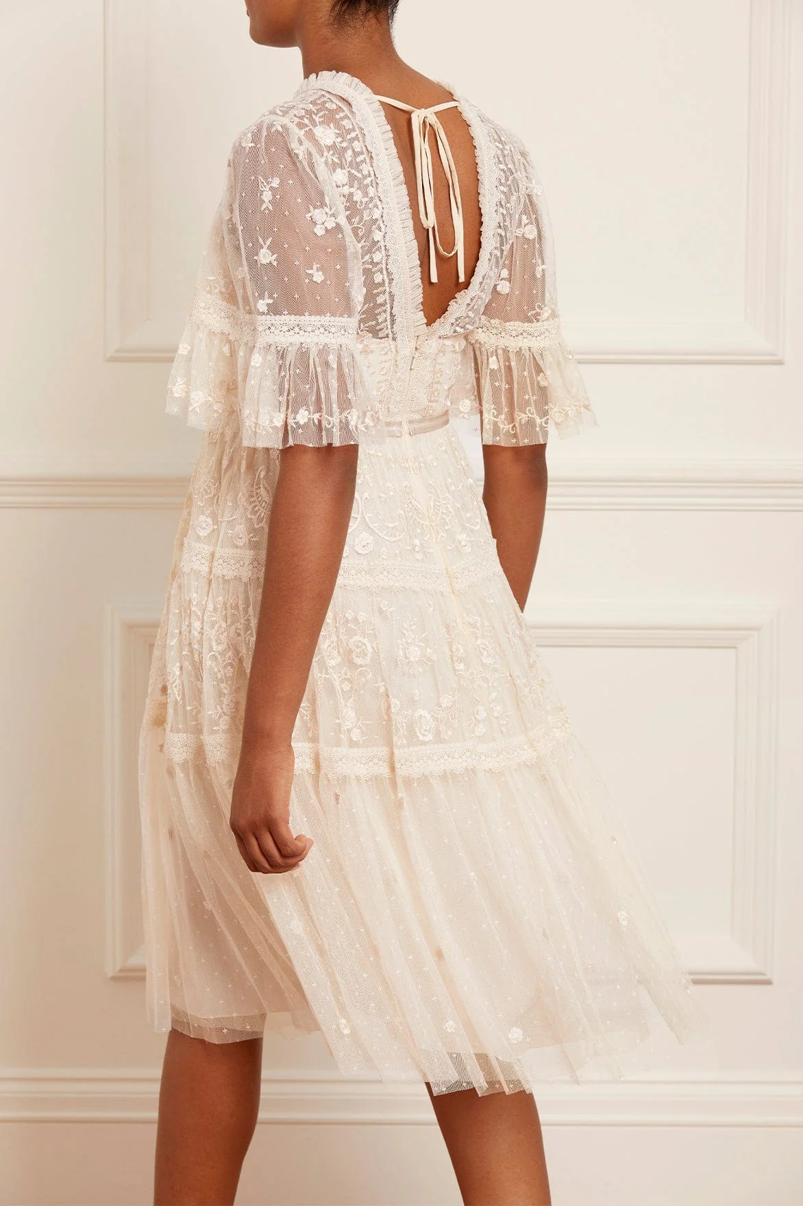 Lottie Lace Midi Dress - Image 5