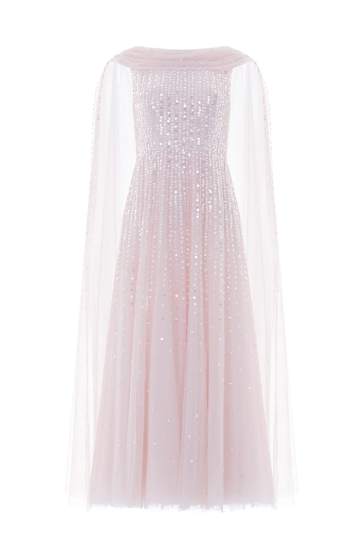 Moonlight Sequin Ankle Gown - Image 2