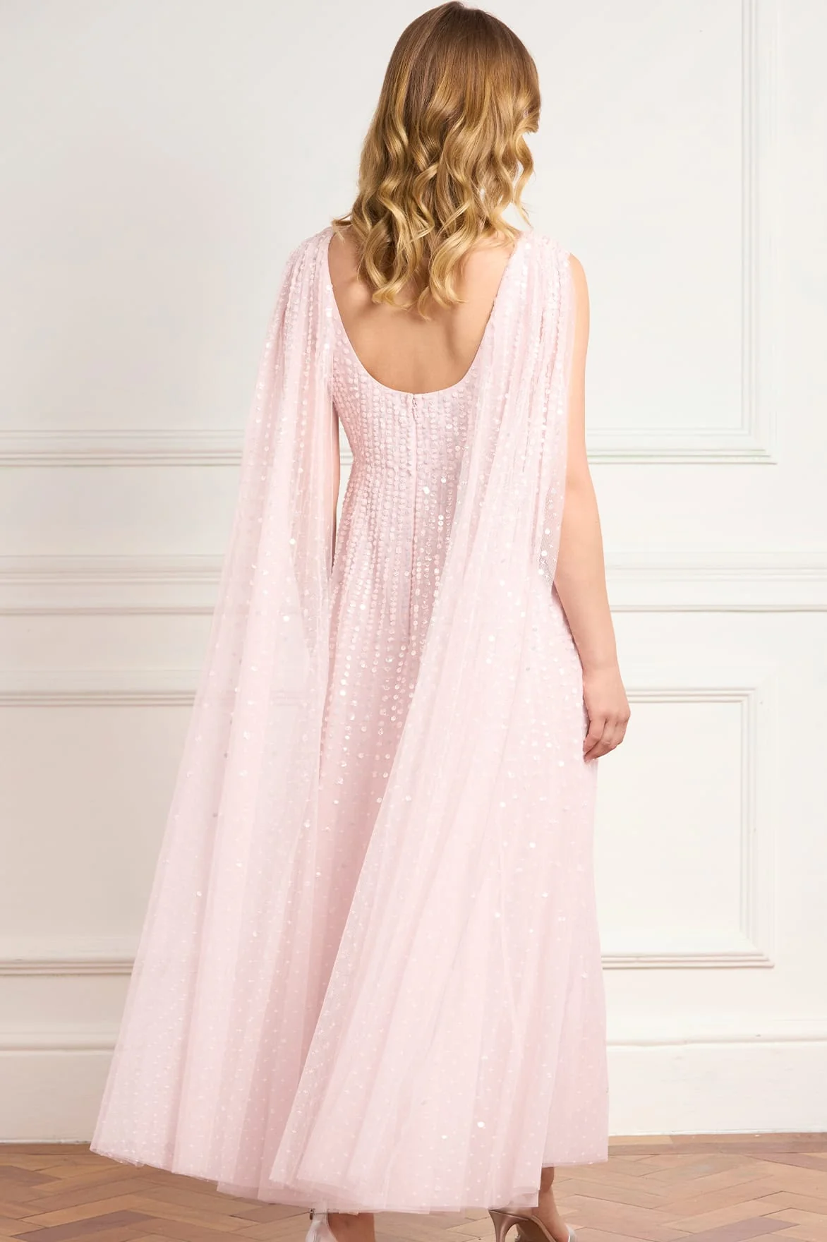 Moonlight Sequin Ankle Gown - Image 5