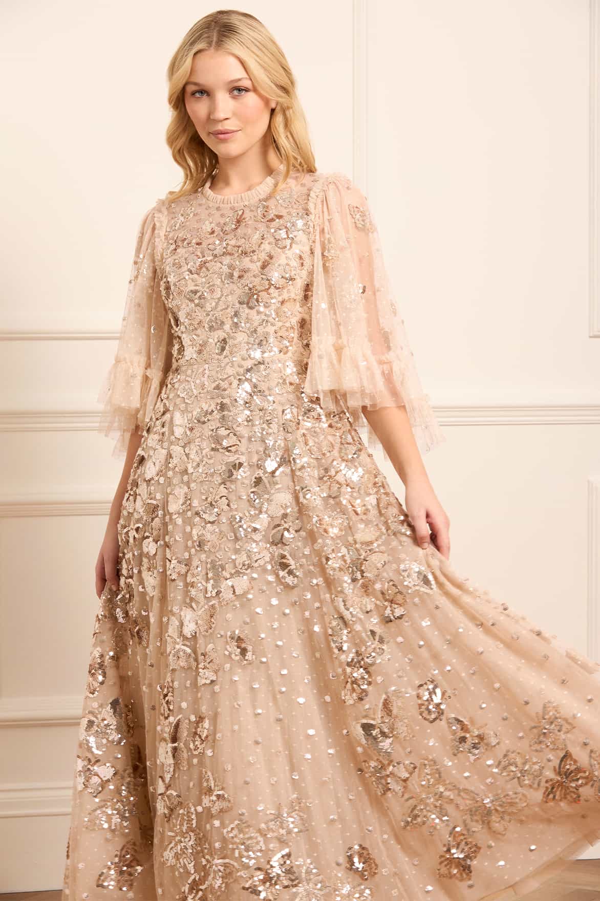 Papillon Ankle Gown - Image 2
