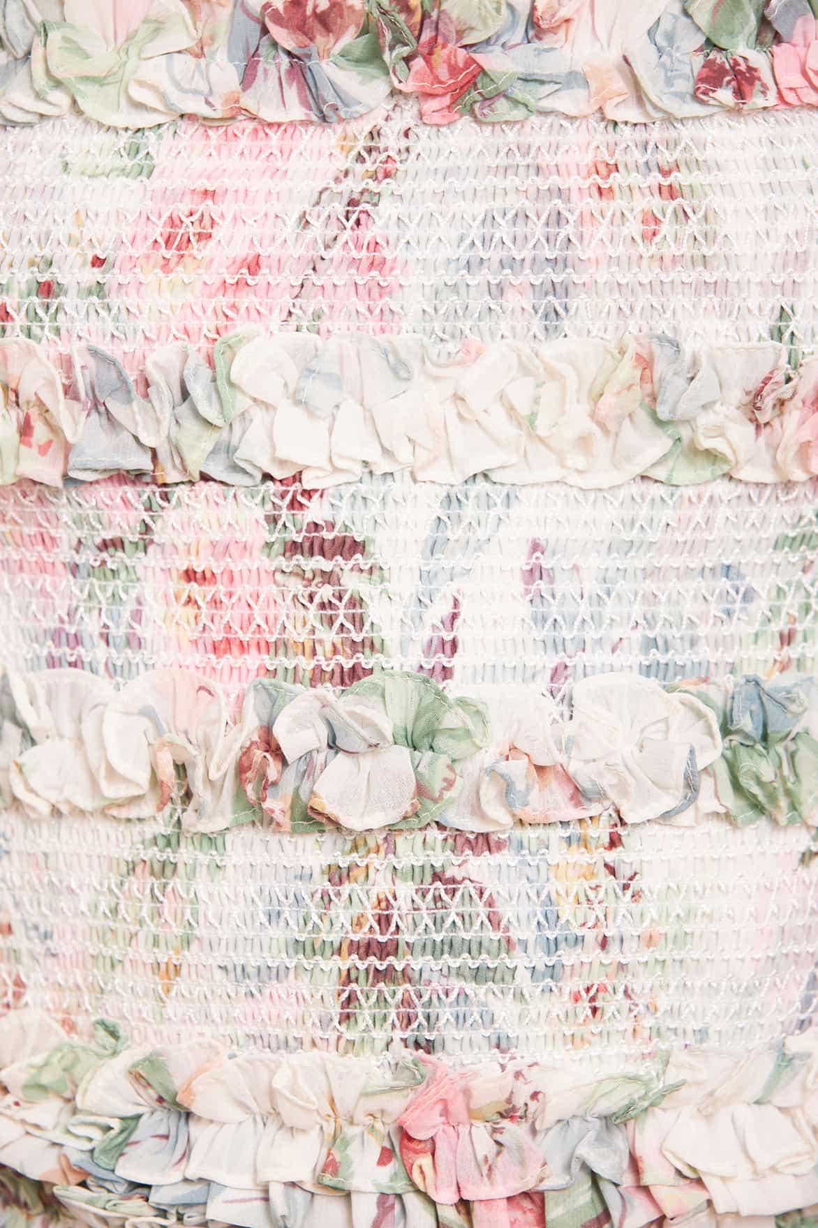 Paradise Garden Maria Chiffon Micro Mini Skirt - Image 5