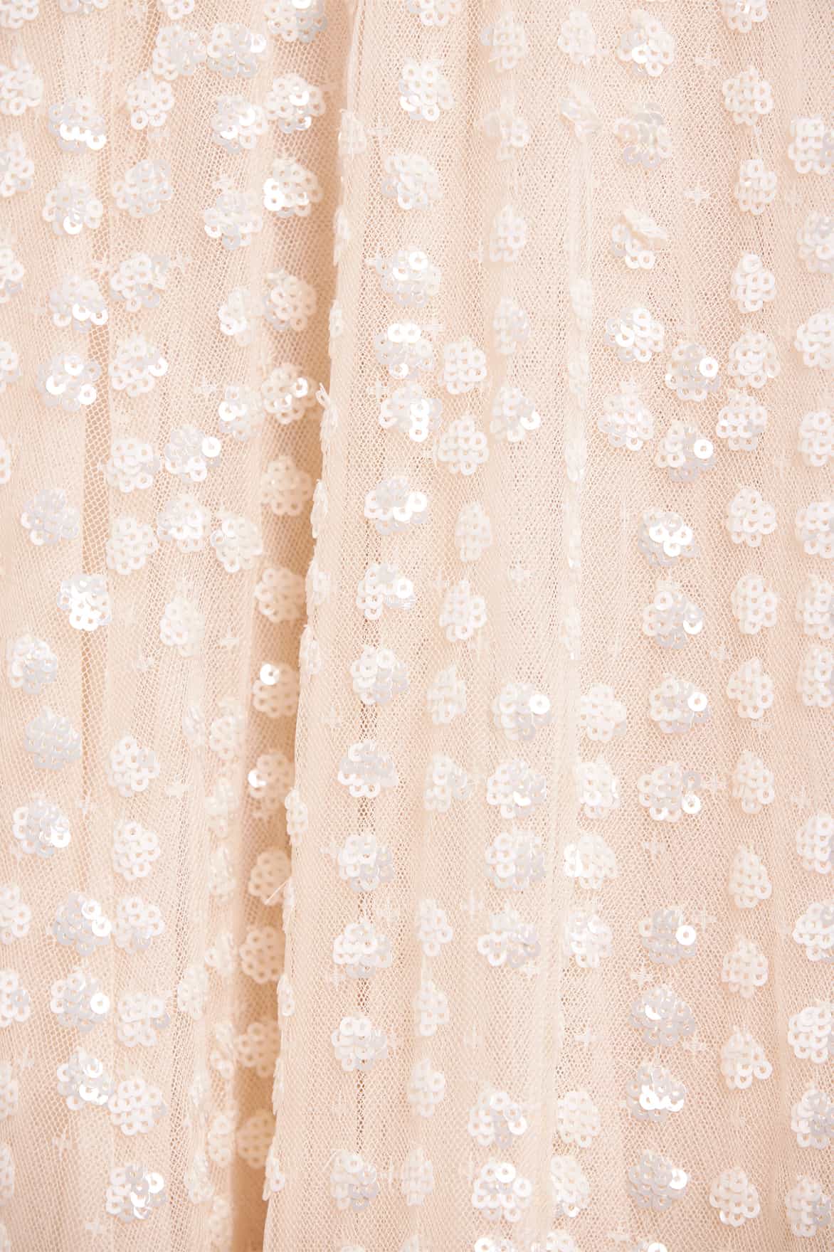 Raindrop One-Shoulder Ankle Gown - Image 6