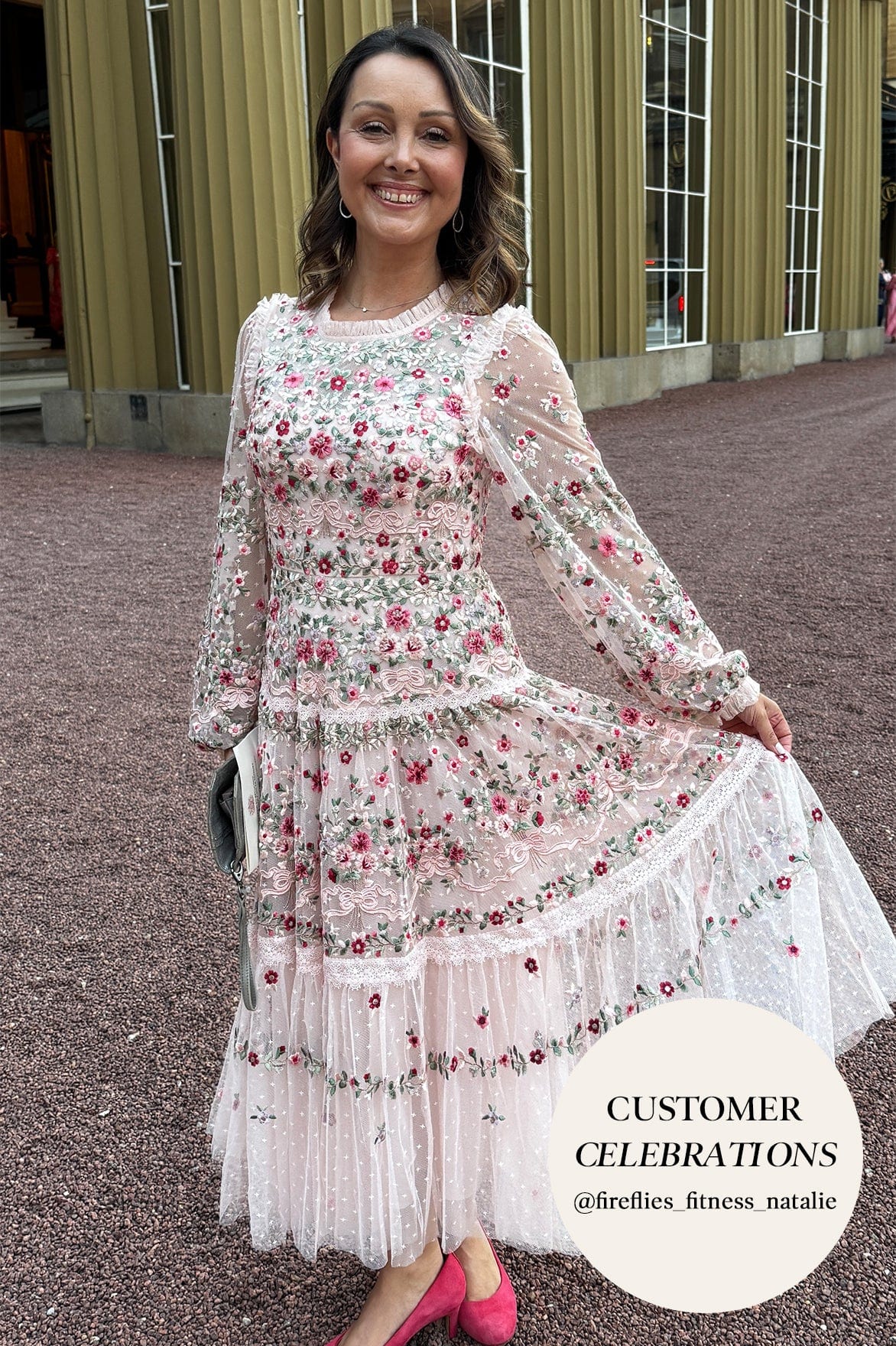 Ribbon Bouquet Midaxi Dress - Image 6