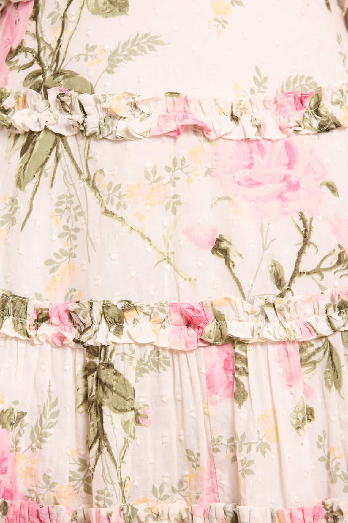 Rose Cotton Backless Mini Dress - Image 4