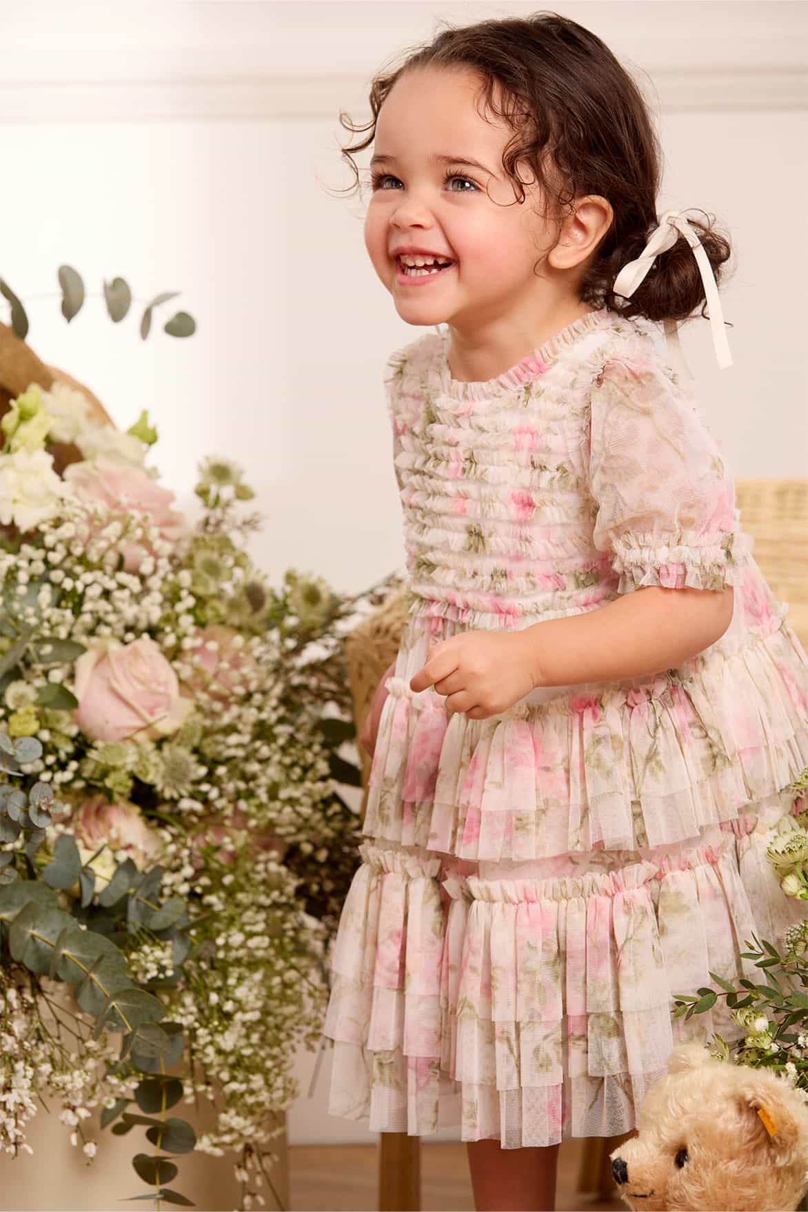 Posy Bodice Baby Dress - Image 3