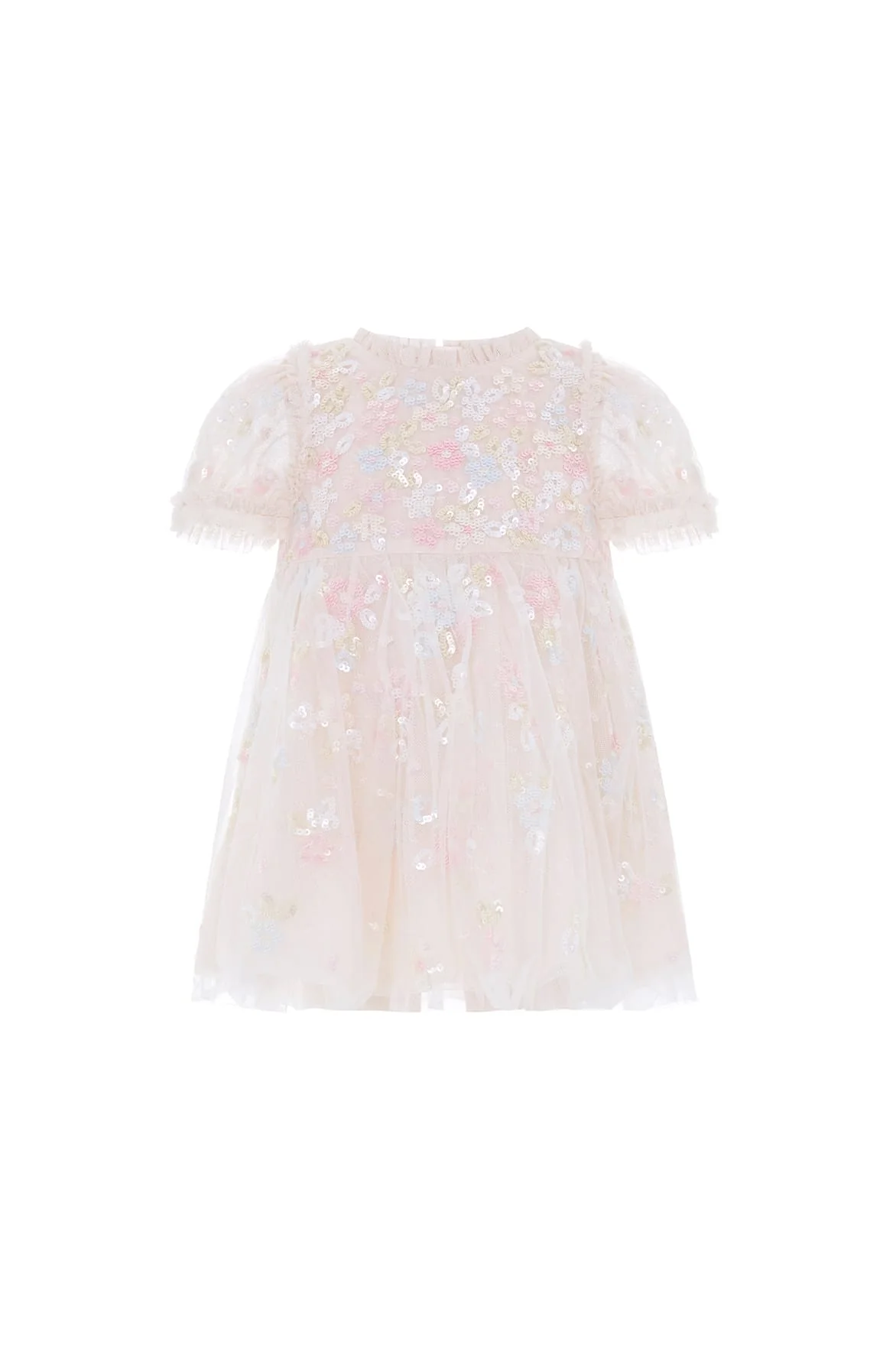 Sequin Bloom Baby Dress - Image 2