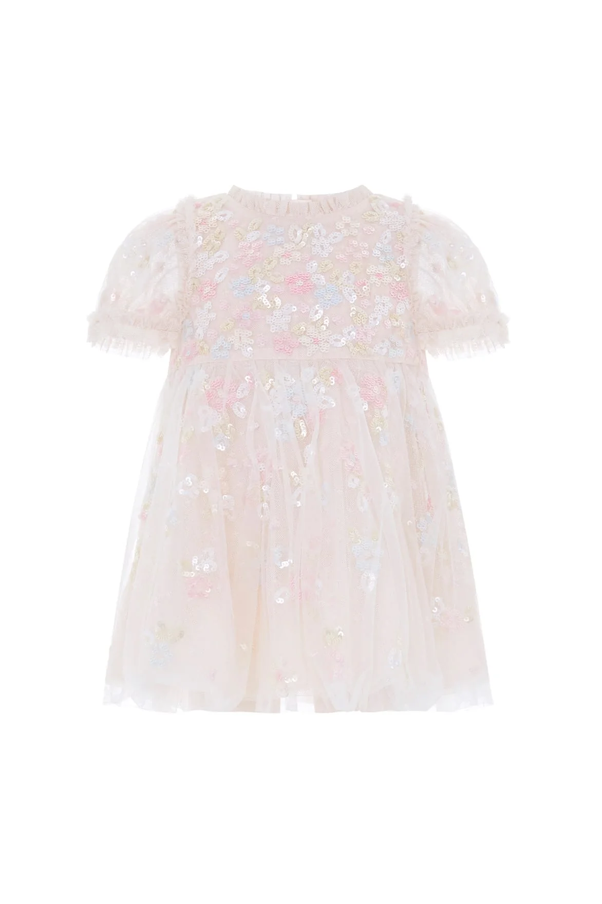 Sequin Bloom Baby Dress - Image 4