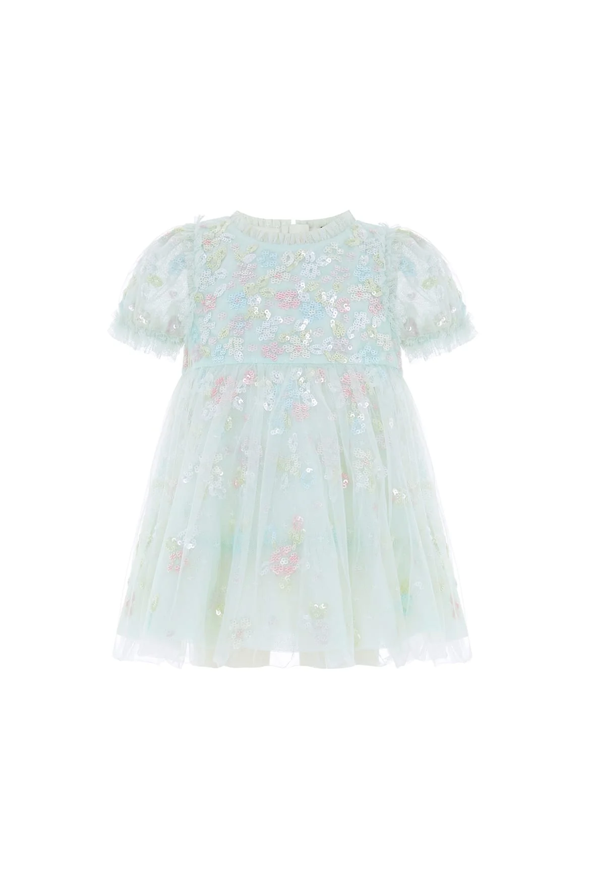 Sequin Bloom Baby Dress - Image 2