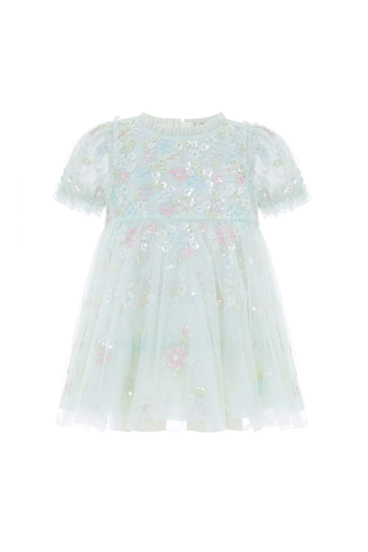 Sequin Bloom Baby Dress - Image 4