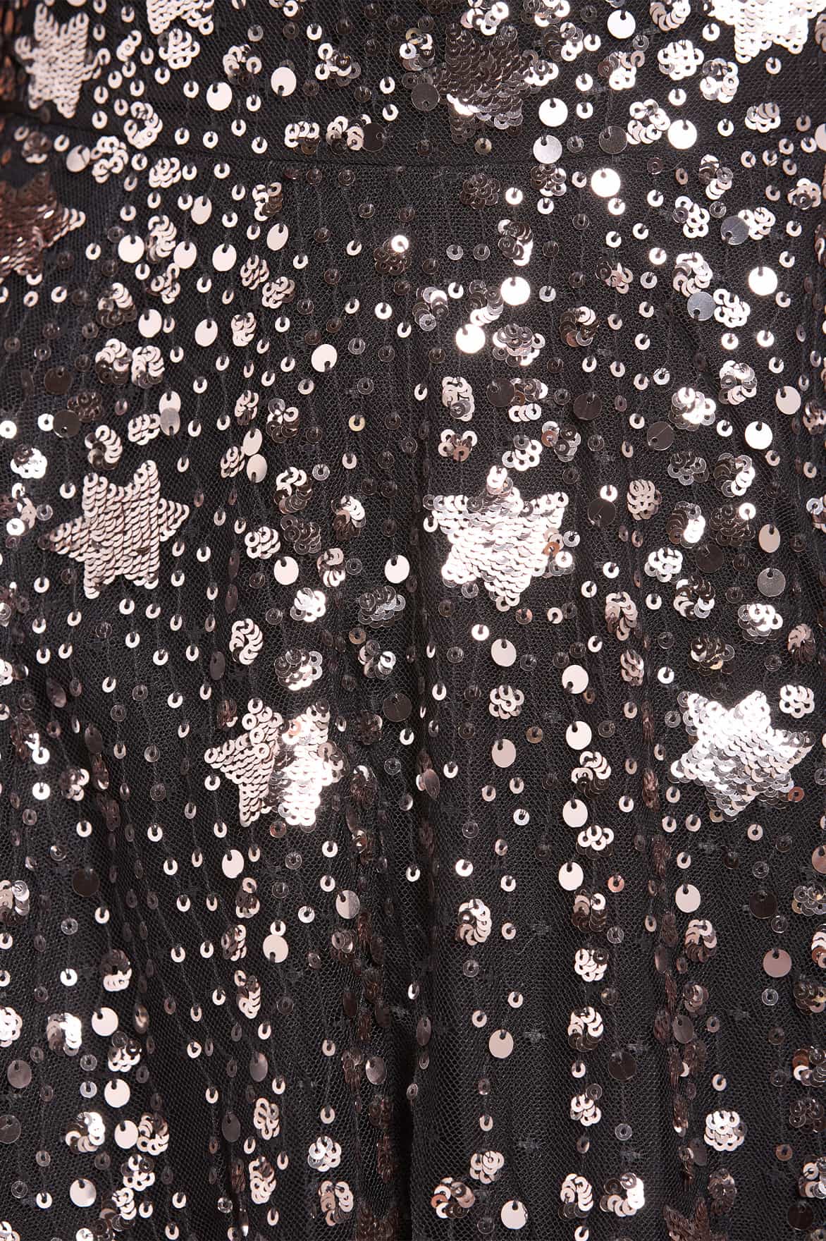 Shooting Stars Cape Ankle Gown - Image 5