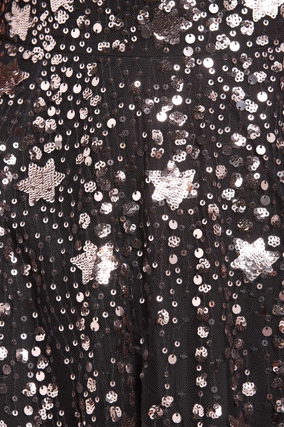 Shooting Stars Cape Micro Mini Dress - Image 4