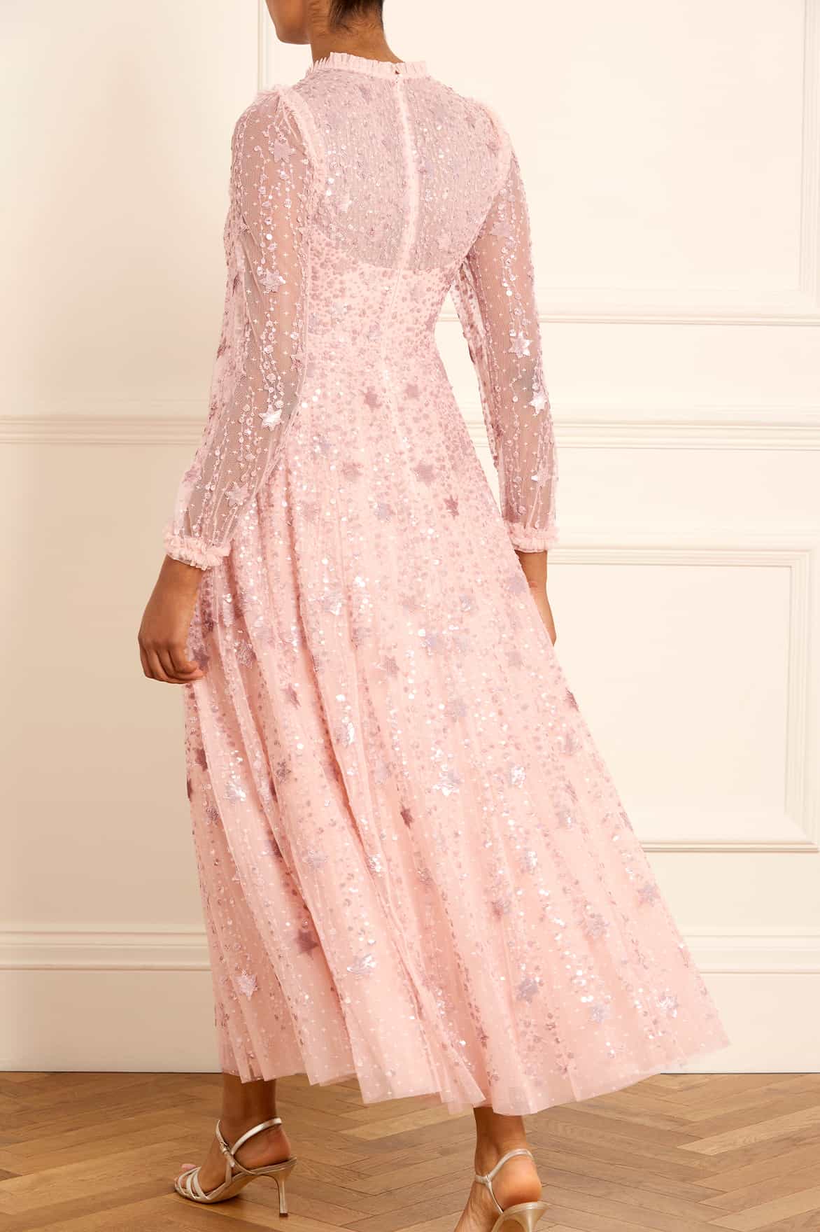 Shooting Stars Long Sleeve Ankle Gown - Image 4
