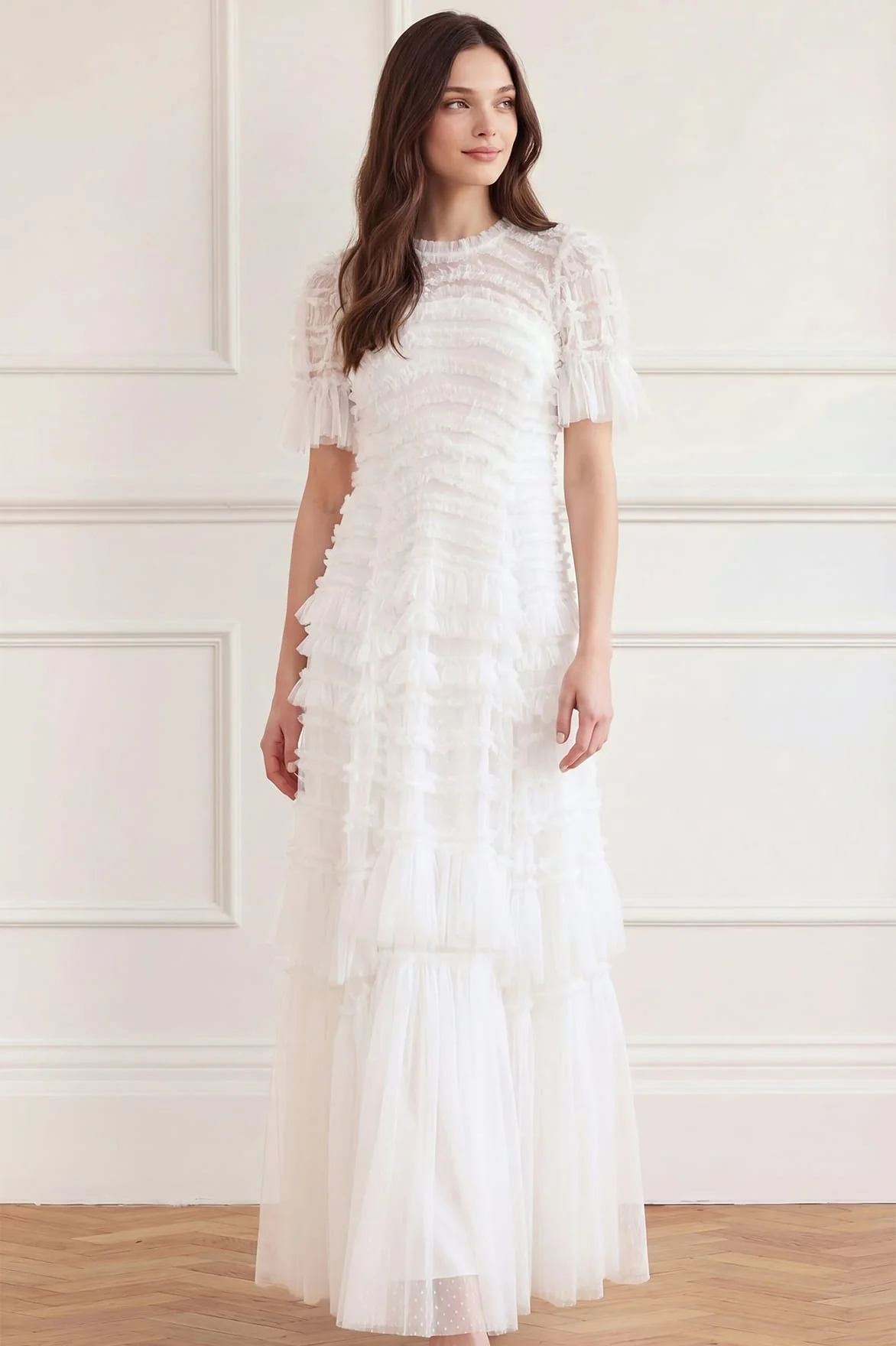 Valentine Ruffle Gown - Image 2