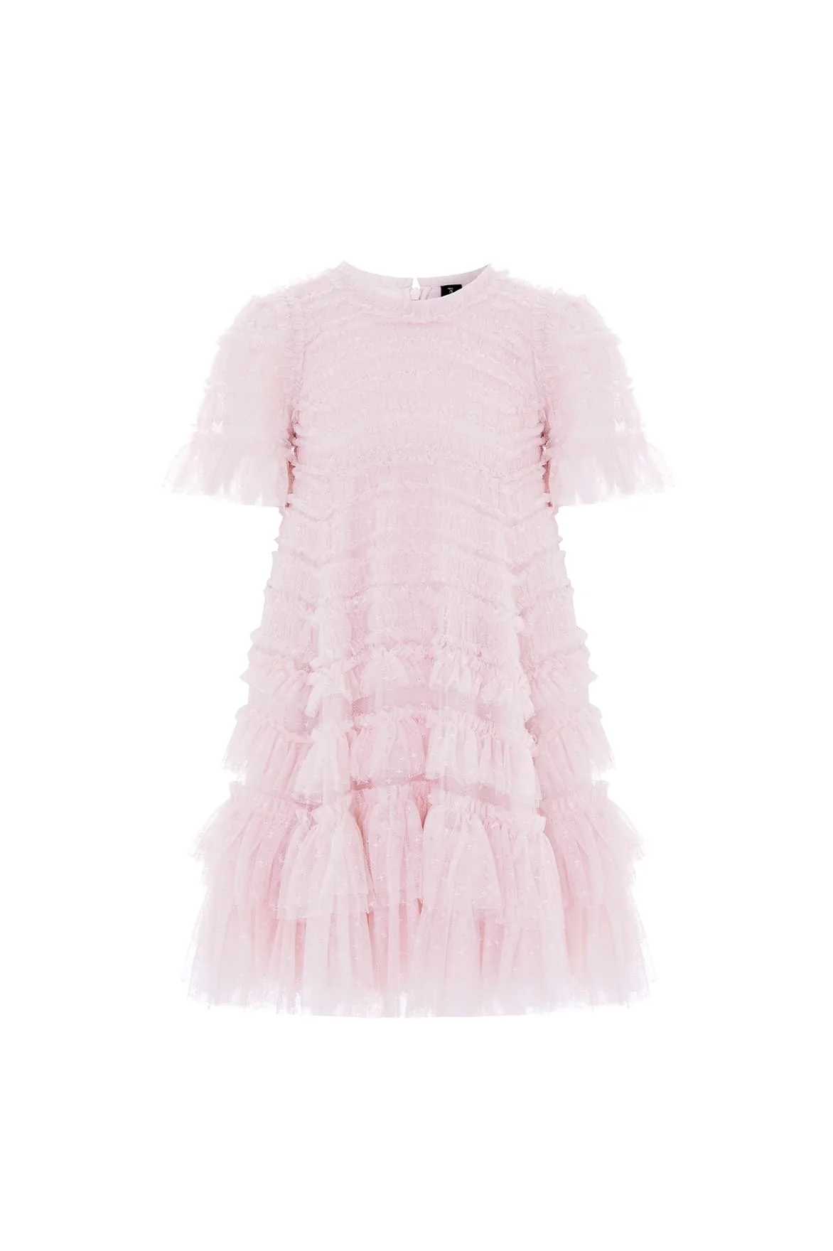 Valentine Ruffle Kids Dress - Image 2