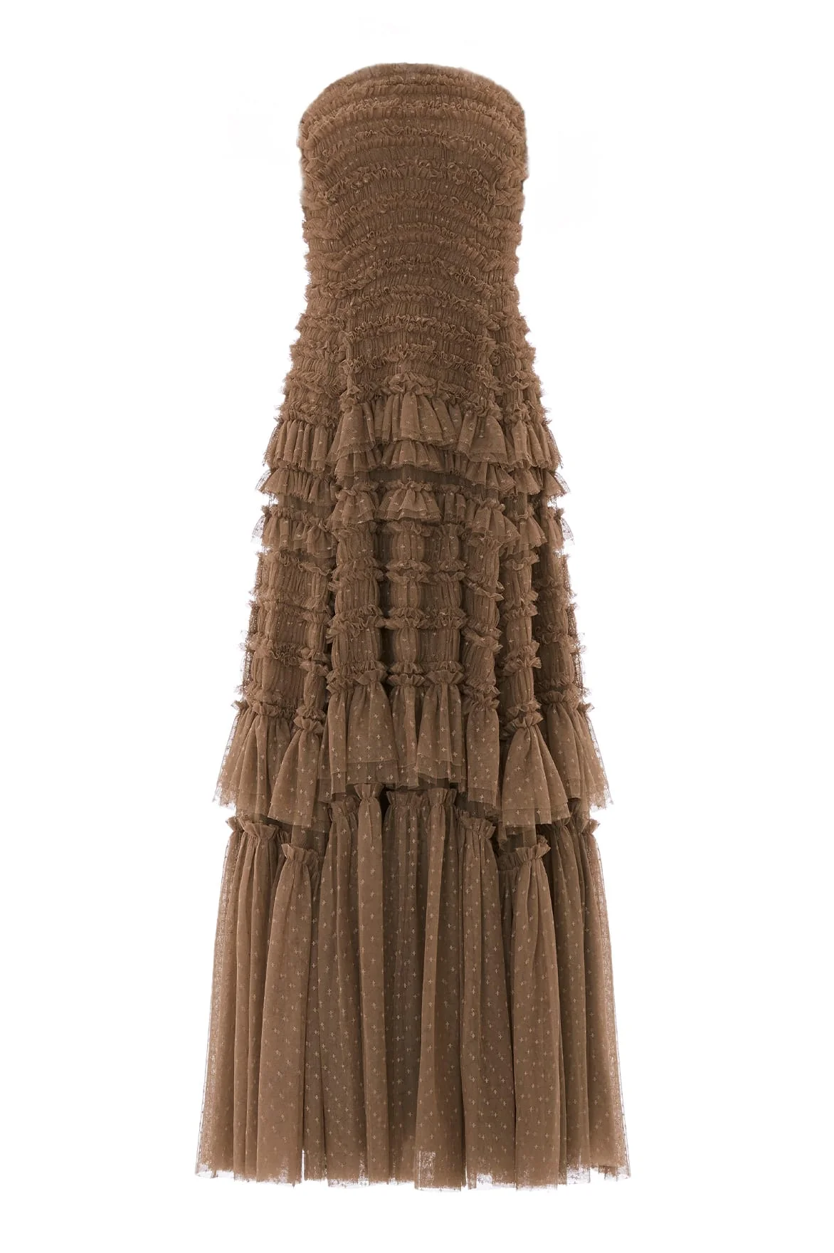 Valentine Ruffle Strapless Gown - Image 2