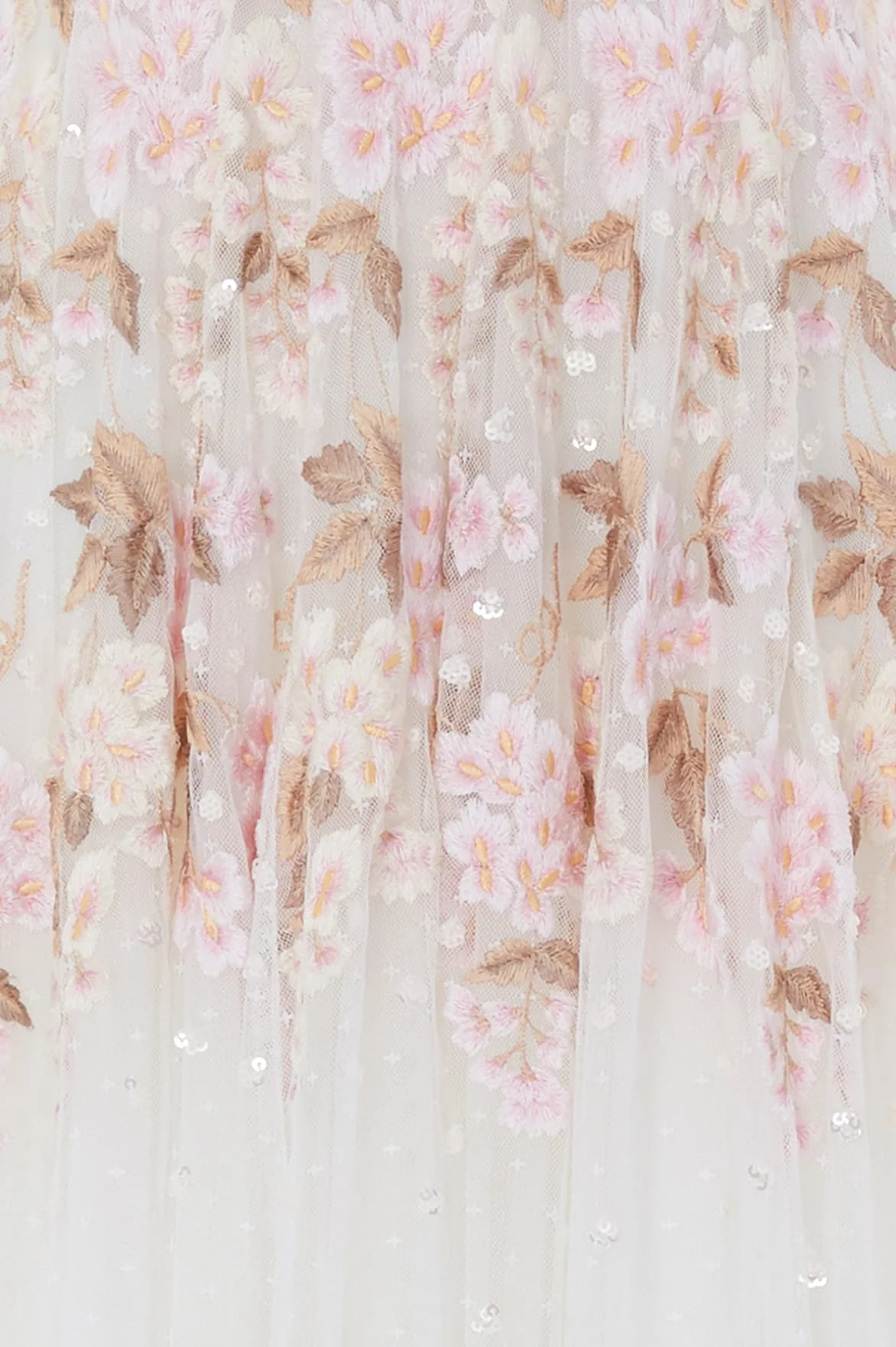 Wisteria Dot Long Sleeve Gown - Image 5