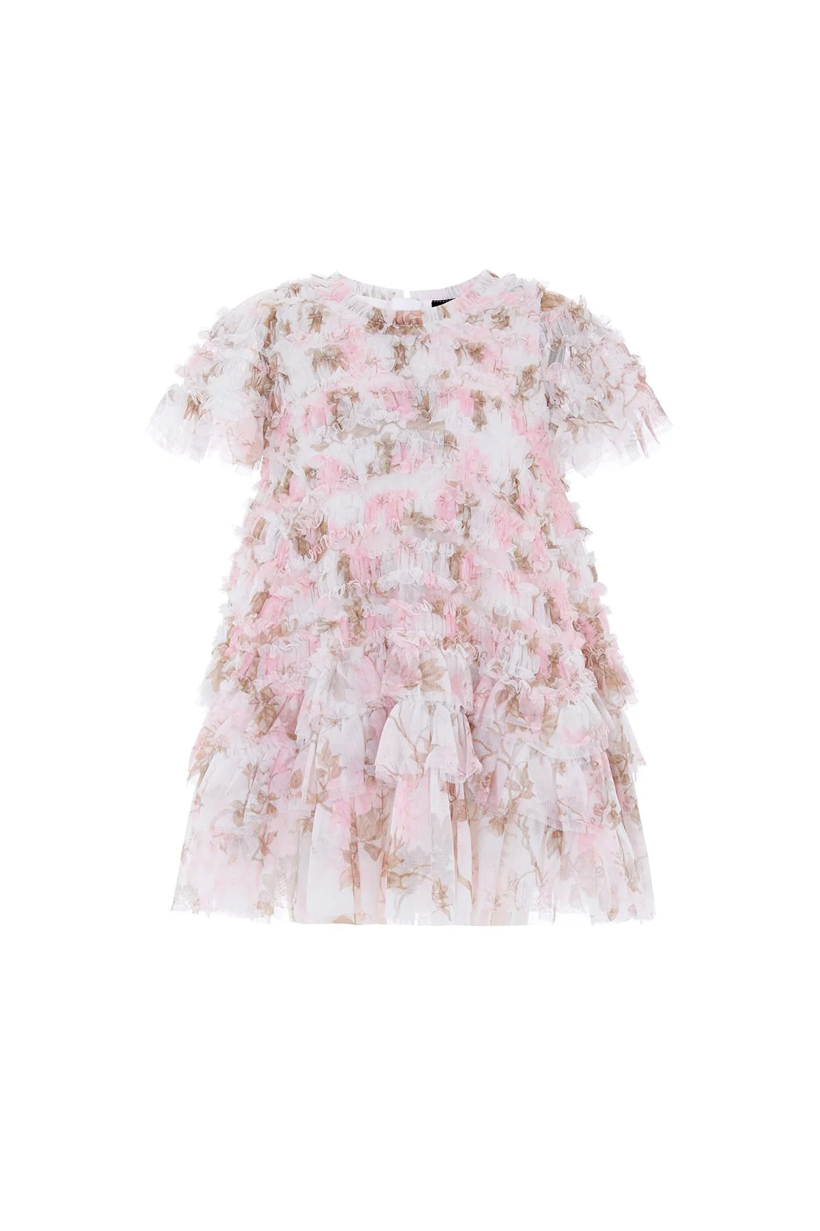 Wisteria Valentine Ruffle Baby Dress - Image 4